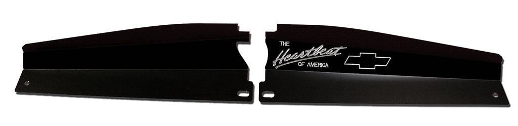 1968-1972 Nova Anodized Show Panel with "Heartbeat of America" Engraved
