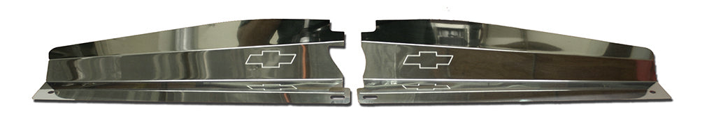 1968-1972 Nova Anodized Show Panel with "Bowtie" Engraved