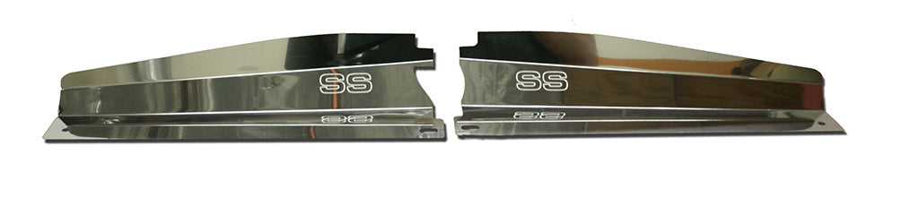 1968-1972 Nova Anodized Show Panel with "SS Logo" Engraved
