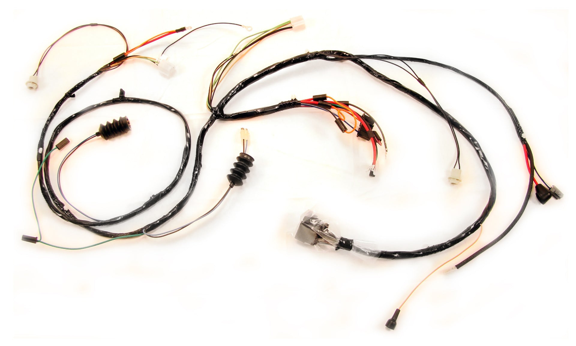 1968 Camaro Front Light Harness with factory gauges