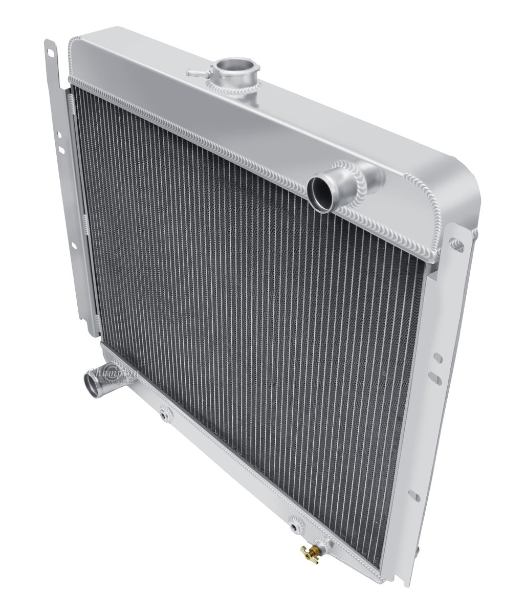1969-1971 Dodge D100 Truck 3-Row Radiator