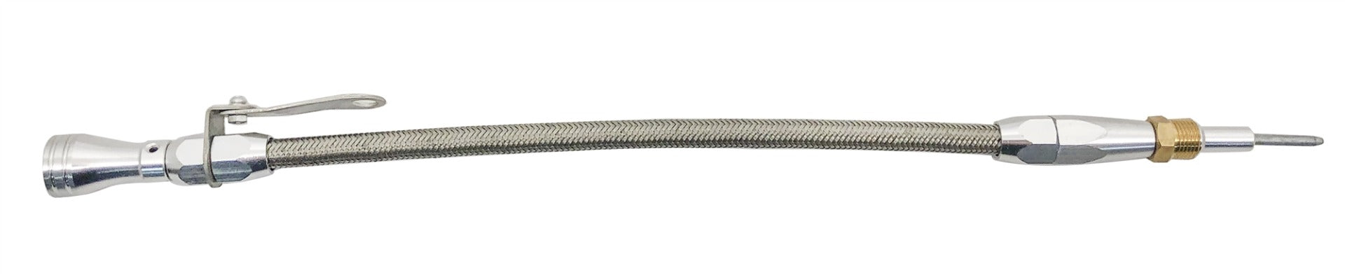1969-1985 Ford 5.8L 351W Stainless Braided Dipstick