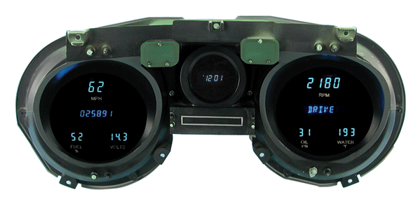 1969 Chevy Chevelle / El Camino Digital Instrument System - Dakota Digital VFD3-69C-CVL