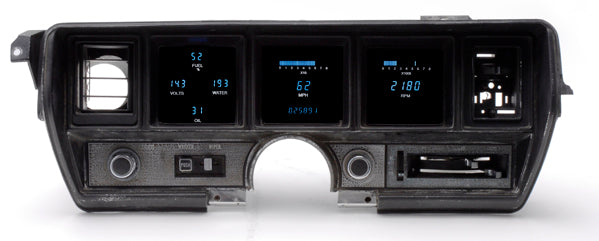 1970-1972 Buick Skylark Digital Instrument System - Dakota Digital VFD3-70B-SKY