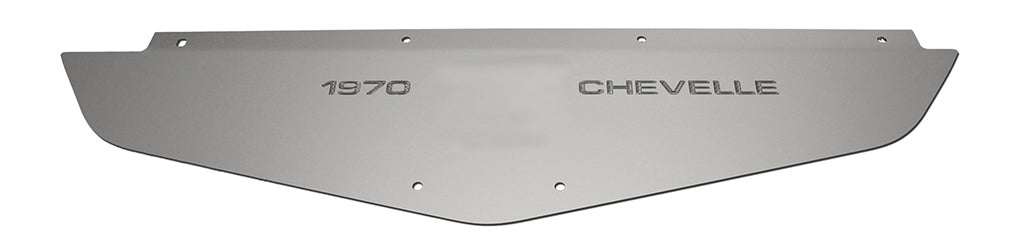 1970-1972 Chevelle & Monte Carlo Anodized Show Panel with "Chevelle" Engraved