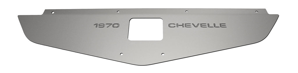 1970-1972 Chevelle & Monte Carlo Anodized Show Panel with "Chevelle" Engraved