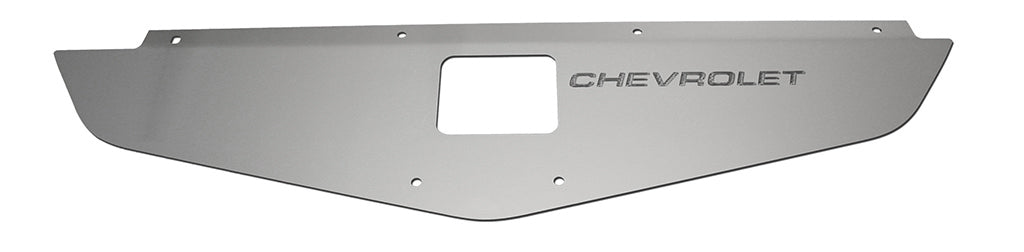 1970-1972 Chevelle & Monte Carlo Anodized Show Panel with "Chevrolet" Engraved