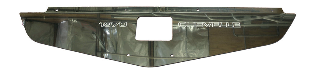 1970-1972 Chevelle & Monte Carlo Anodized Show Panel with "Chevelle" Engraved