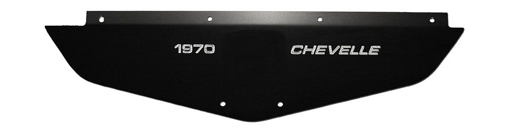 1970-1972 Chevelle & Monte Carlo Anodized Show Panel with "Chevelle" Engraved