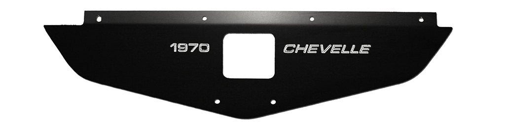 1970-1972 Chevelle & Monte Carlo Anodized Show Panel with "Chevelle" Engraved
