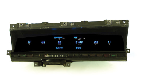 1970-1972 Chevy Chevelle / El Camino Digital Instrument System - Dakota Digital VFD3-70C-MAL
