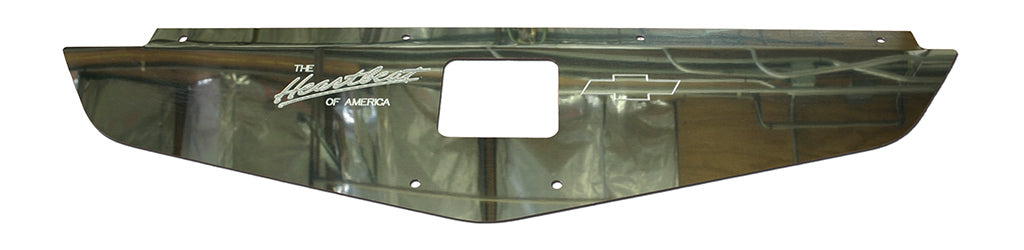 1970-1972 El Camino Show Panel with "Heartbeat of America" Engraved