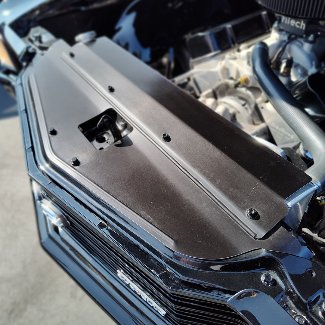 1970-1972 El Camino Radiator Support Show Panel - No Engraving