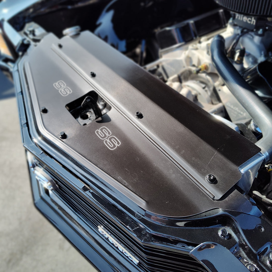 1970-1972 El Camino Show Panel with "SS Logo" Engraved