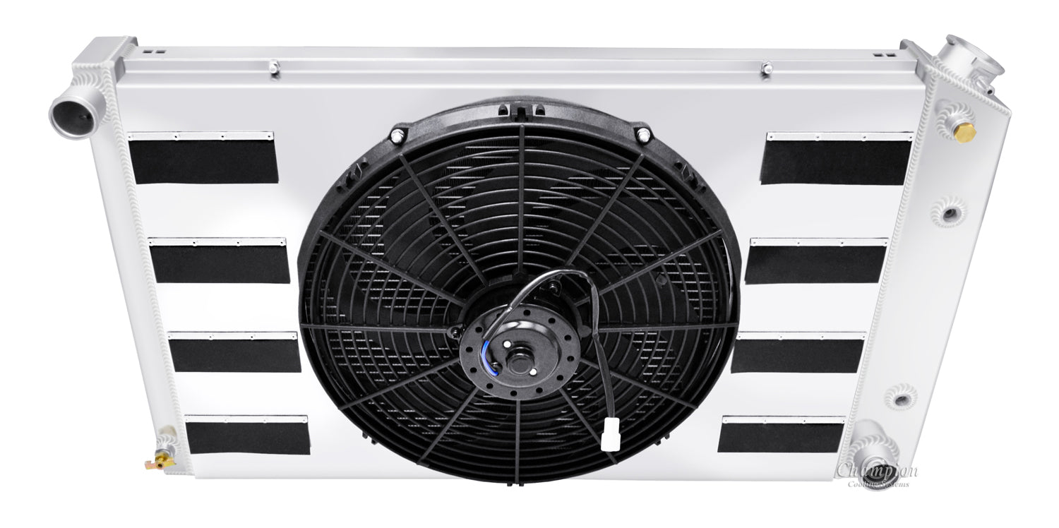 1980-1985 Impala 2-Row Radiator, Shroud, Fan Combo
