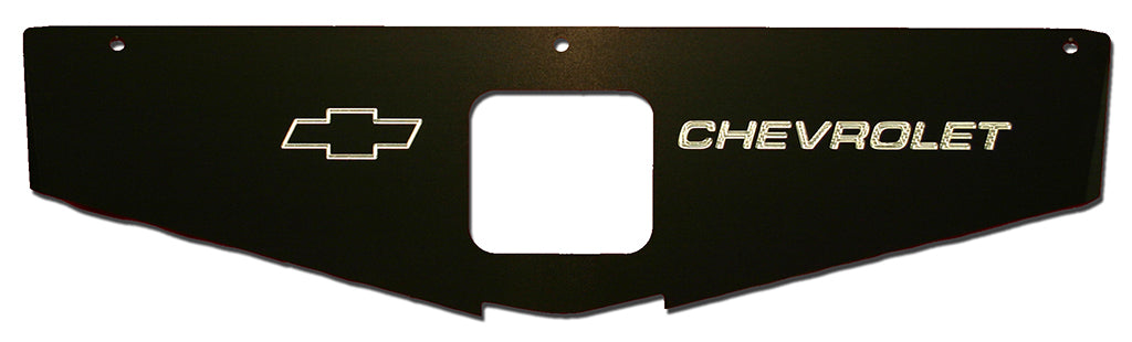 1970-1981 Camaro Show Panel with "Bowtie/Chevrolet" engraved