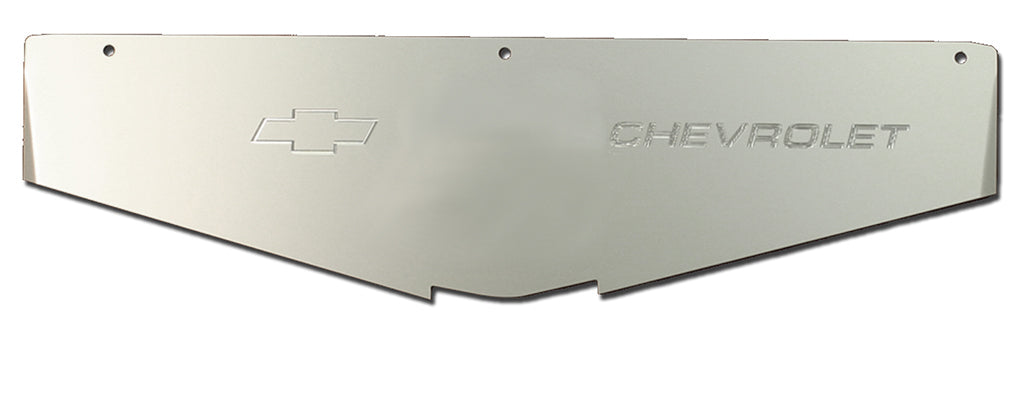 1970-1981 Camaro Show Panel with "Bowtie/Chevrolet" engraved