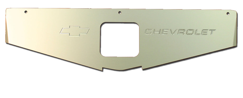 1970-1981 Camaro Show Panel with "Bowtie/Chevrolet" engraved