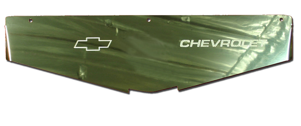 1970-1981 Camaro Show Panel with "Bowtie/Chevrolet" engraved