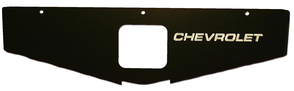 1970-1981 Camaro Show Panel with "Chevrolet" engraved