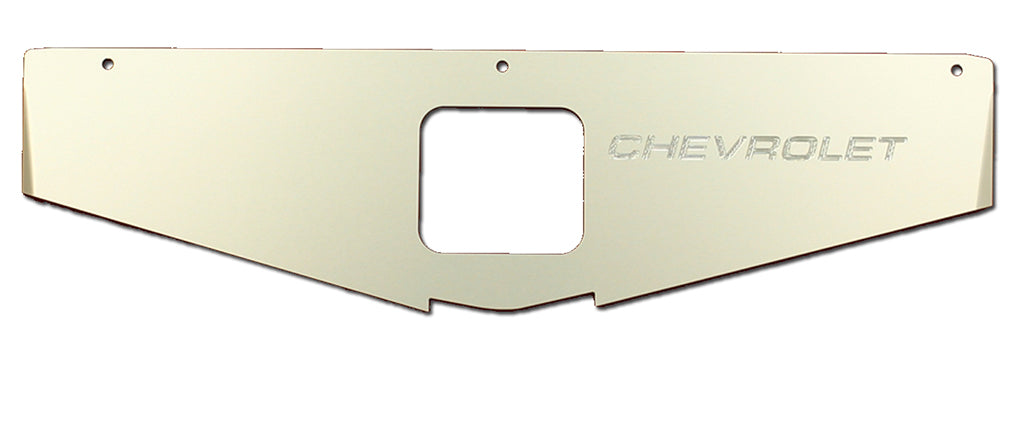 1970-1981 Camaro Show Panel with "Chevrolet" engraved