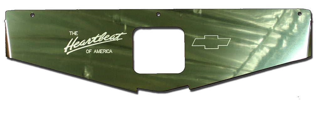 1970-1981 Camaro Show Panel with "Heartbeat of America" engraved