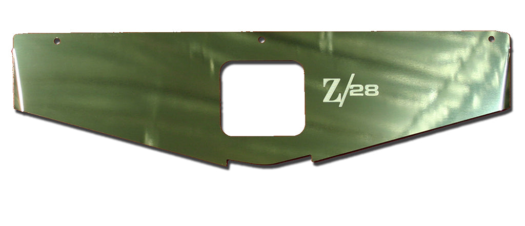 1970-1981 Camaro Show Panel with "Z/28" engraved