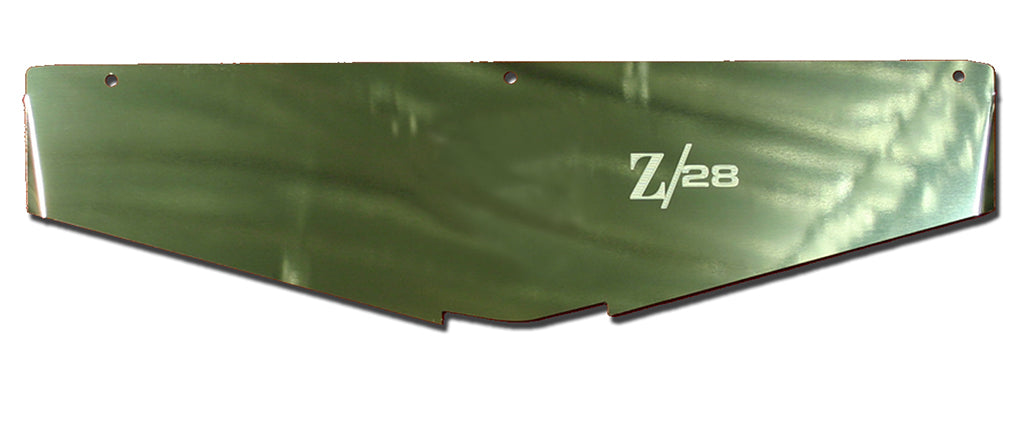 1970-1981 Camaro Show Panel with "Z/28" engraved