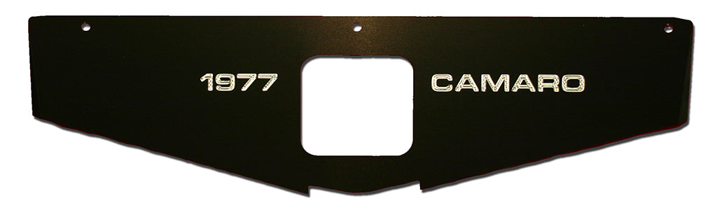 1970-1981 Camaro Show Panel with "Your Year and Camaro" engraved