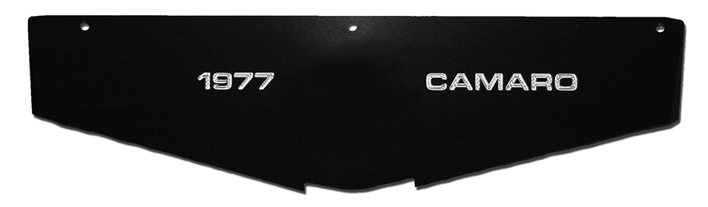 1970-1981 Camaro Show Panel with "Your Year and Camaro" engraved