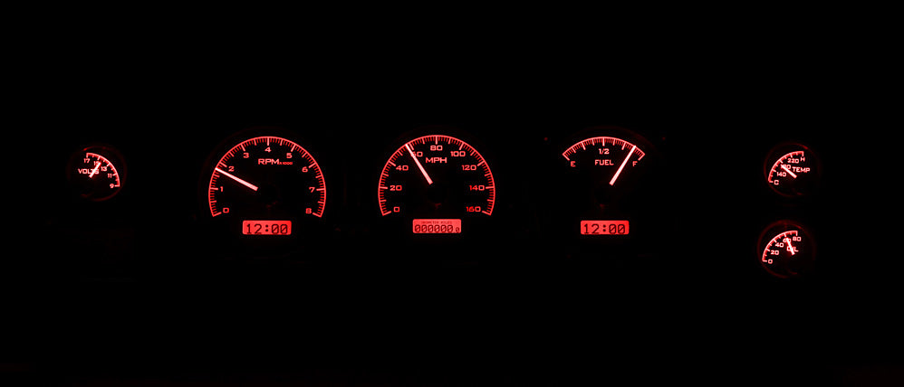 1970-1972 Chevy Chevelle SS, Monte Carlo VHX Instruments - Dakota Digital VHX-70C-CVL