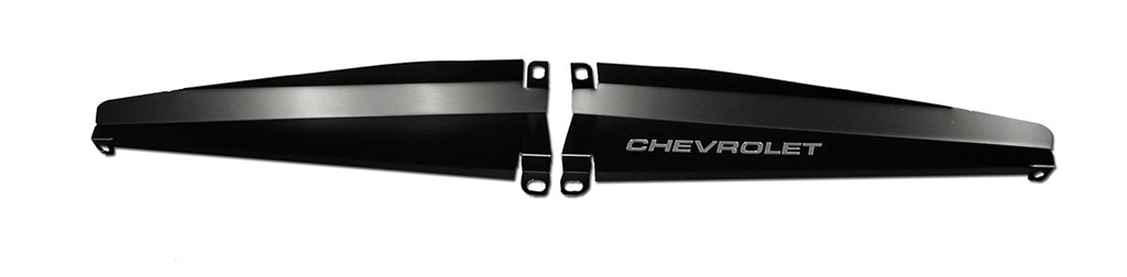 1973-1974 Nova Anodized Show Panel with "Chevrolet" Engraved