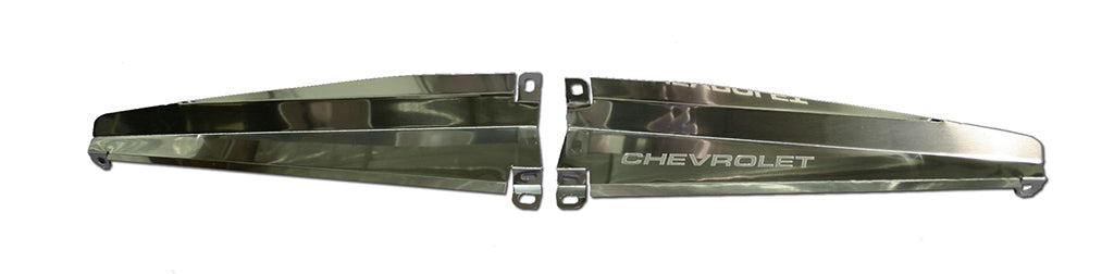1973-1974 Nova Anodized Show Panel with "Chevrolet" Engraved