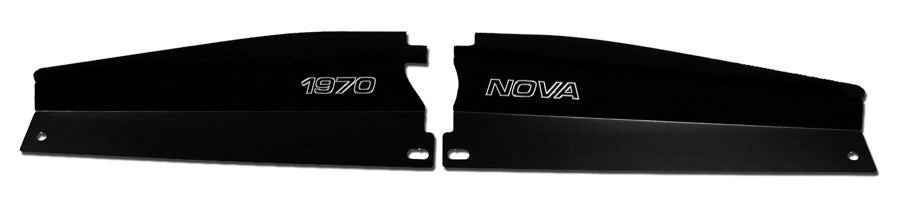 1973-1974 Nova Anodized Show Panel with "Your Year and Nova" Engraved