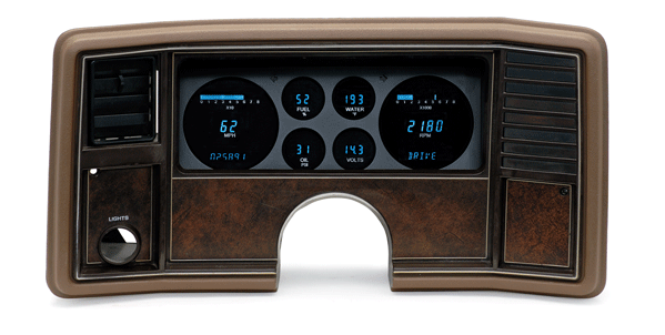 1978-1988 Chevy Monte Carlo Digital Instrument System - Dakota Digital VFD3-81C-MC