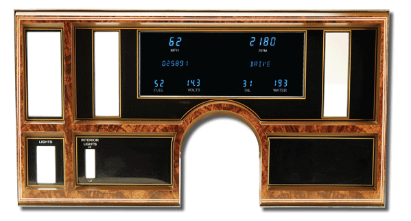 1984-1987 Buick Regal Digital Instrument System - Dakota Digital VFD3-82B-REG