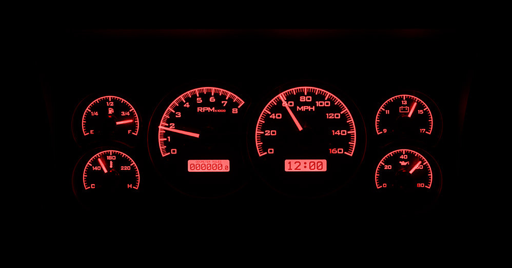 1988-1994 Chevy Silverado / GMC Sierra Pickup VHX Instruments - Gauge Cluster