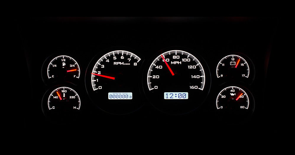 1988-1994 Chevy Silverado / GMC Sierra Pickup VHX Instruments - Gauge Cluster