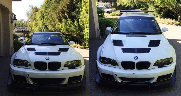 2000-2006 BMW E46 M3 Hood Vent Kit