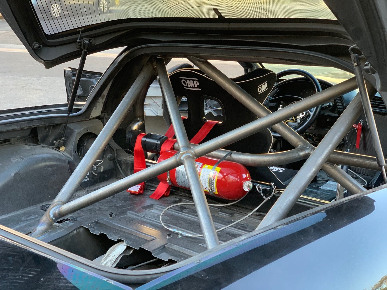 1997-2004 C5 Corvette 4 Point Back Half Roll Cage Kit