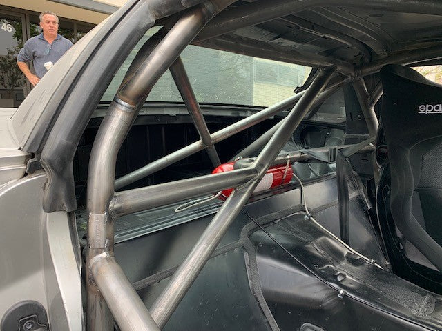 TrackSpec 1997-2004 C5 Corvette 4 Point Back Half Roll Cage Kit