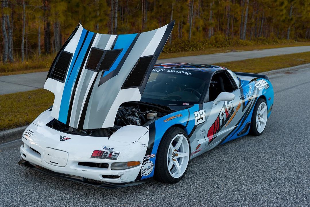 1997-2004 C5 Corvette T1 Hood Louvers Kit