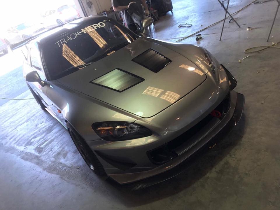 1999-2009 Honda S2000 Hood Louvers