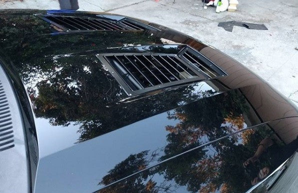 2003-2004 Mustang Cobra Hood Louver Competition Kit