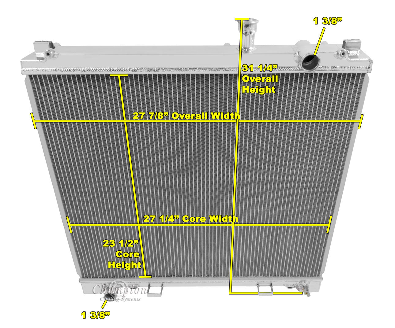 2004-2010 Nissan Armada 3-Row Radiator