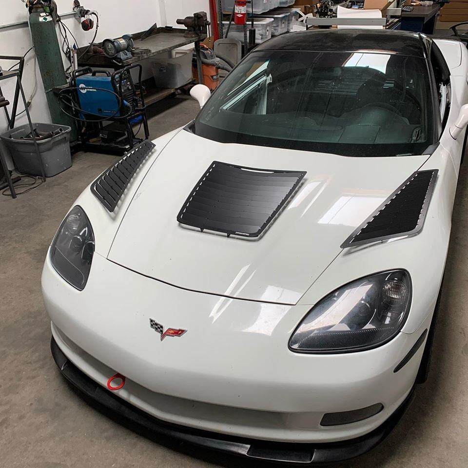 2005-2013 C6 Corvette GT2 Center Hood Louver