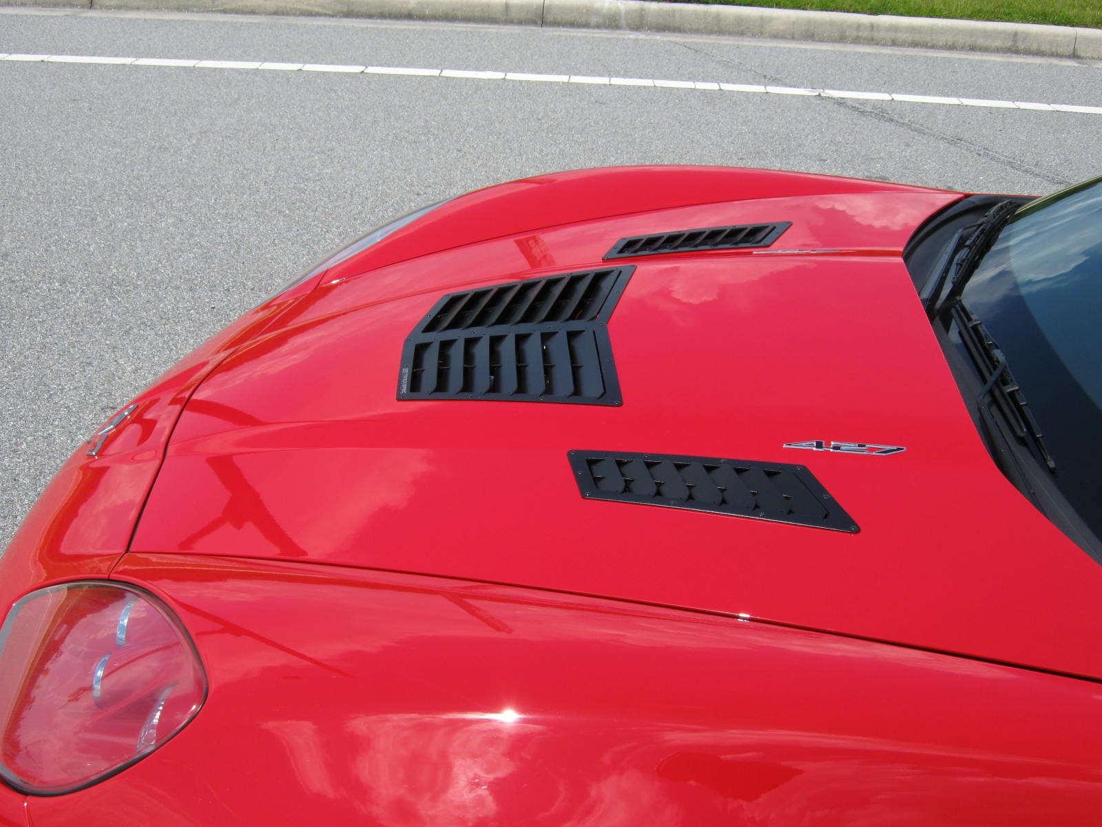 2005-2013 C6 Corvette T1 Hood Louvers Kit