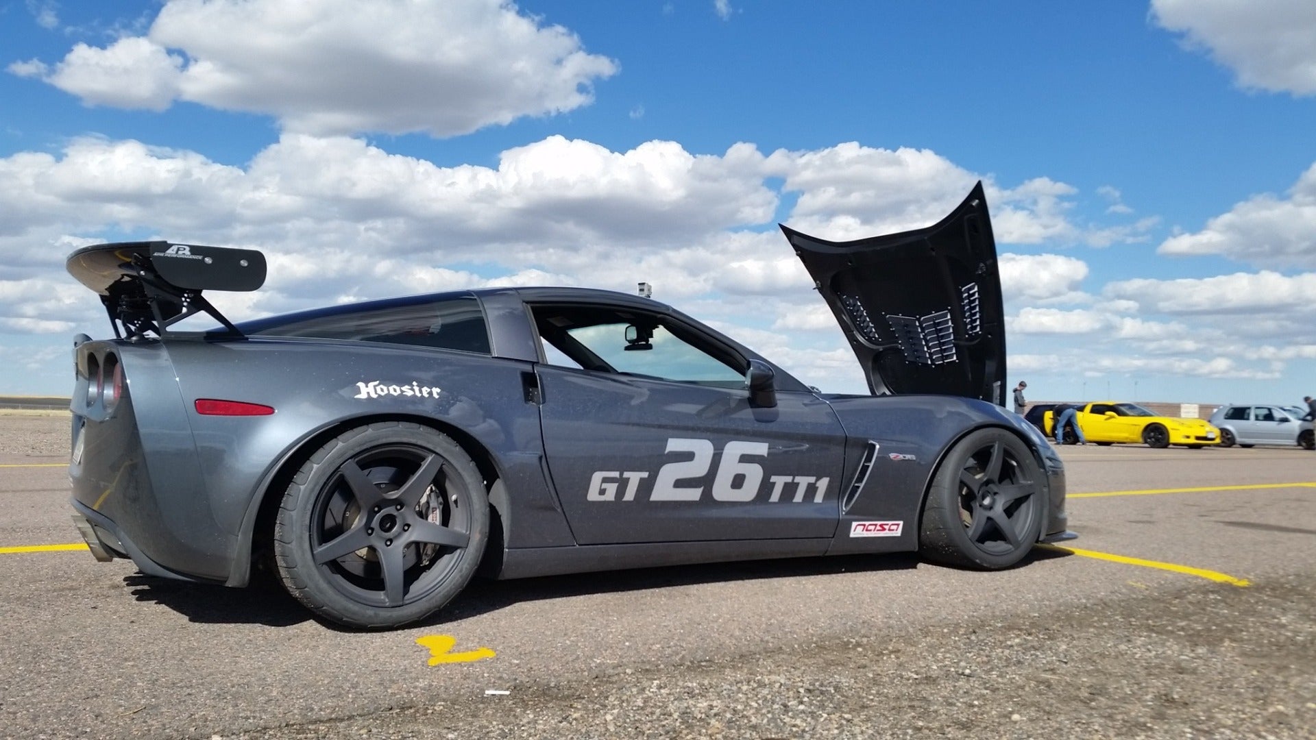 2005-2013 C6 Corvette T1 Hood Louvers Kit