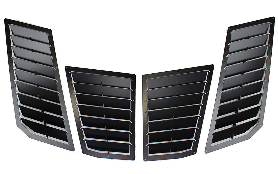 2006-2007 Subaru WRX STI Side Hood Vents Only