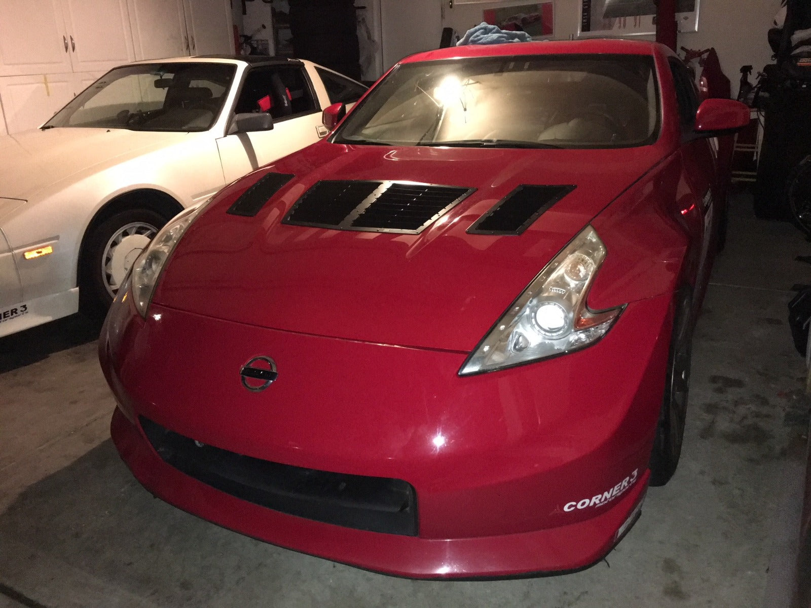 2008-2020 Nissan 370Z Hood Side Vents Only